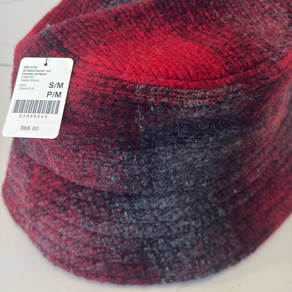 ROOTS Seymour Bucket Hat in “Cabin Red”